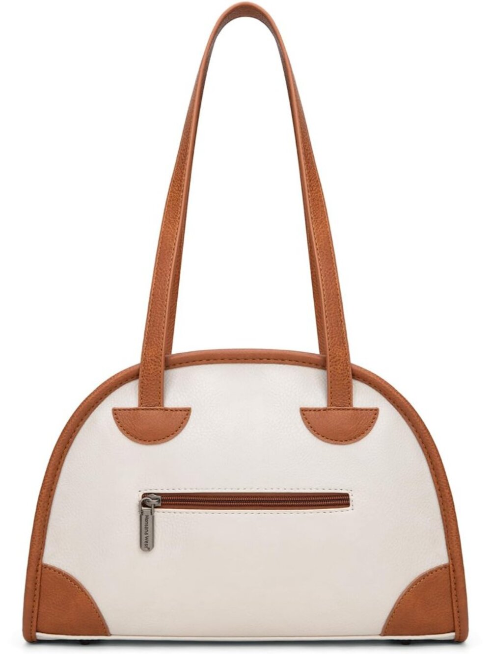 Purses and Handbags for Women, Retro Style Bowling Handbag Leather Everyday Purs